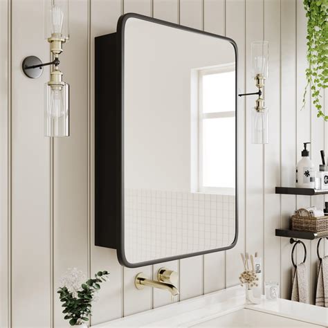 retro stainless steel medicine cabinet|bathroom wall medicine cabinet recessed.